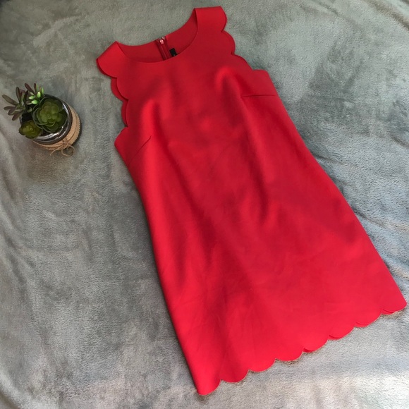 J. Crew Dresses & Skirts - 👉🏻PRICE DROP ENDS @ 11PM! J.Crew Scalloped Dress